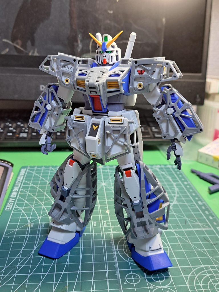 チョバムアーマー(骨組み)。