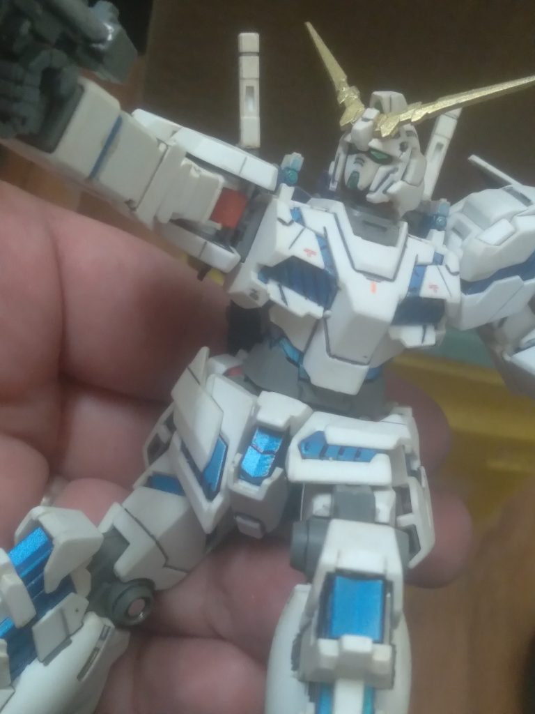 HGUC Unicorn Gundam (blue psycoframe version)