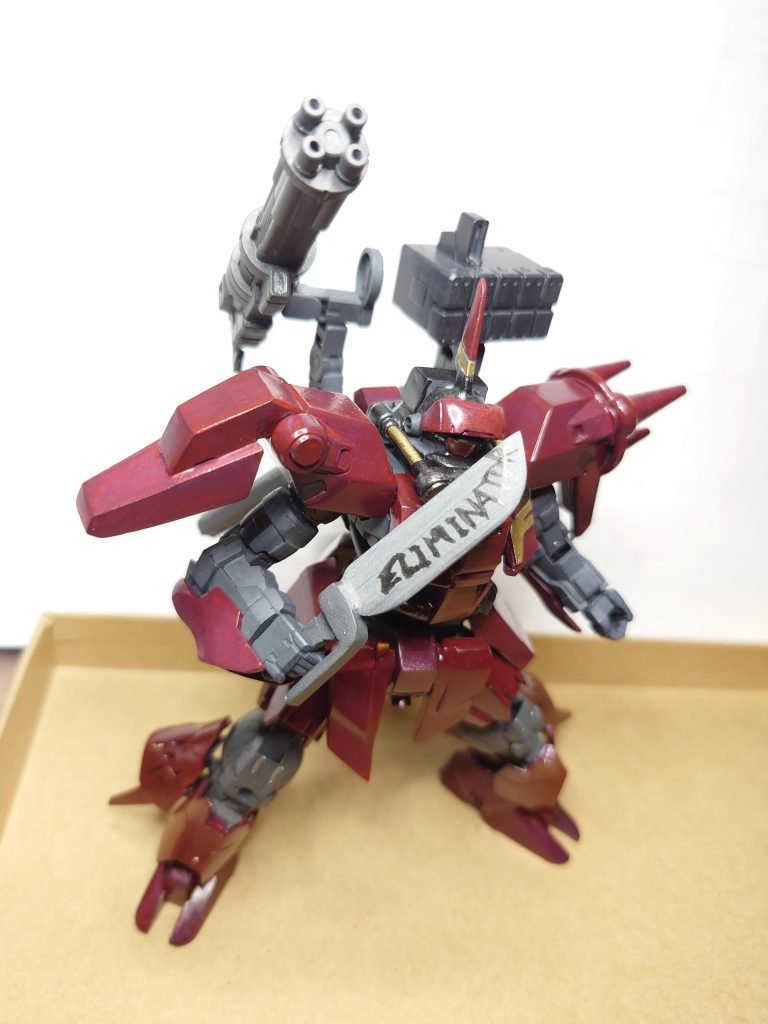 巨大ナイフは漢のロマン！文字汚くてスミマセン