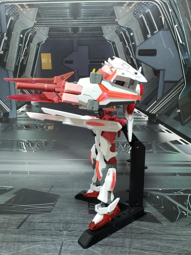 サイドショット EGエクシードギャラクシー、HGスタービルドストライク、そしてアチェルビーのミキシング