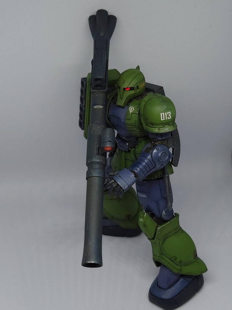 このキットは割りといろんなポーズが取りやすいように思います