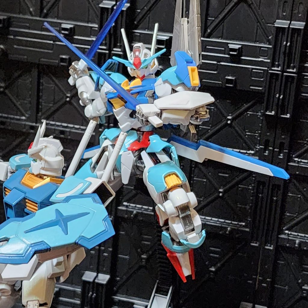 エアリアル、プラモ復帰そしてガンプラ沼にズブズブハマるきっかけにもなったキットやはり組みやすく、かっこいい良キットw