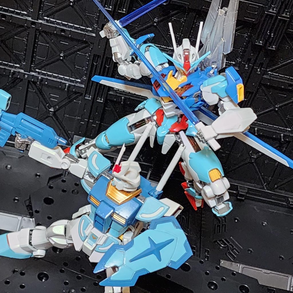 【ブルーステラ】エアリアル＆ラーガンダム–5枚目/制作者：やきそばプリン