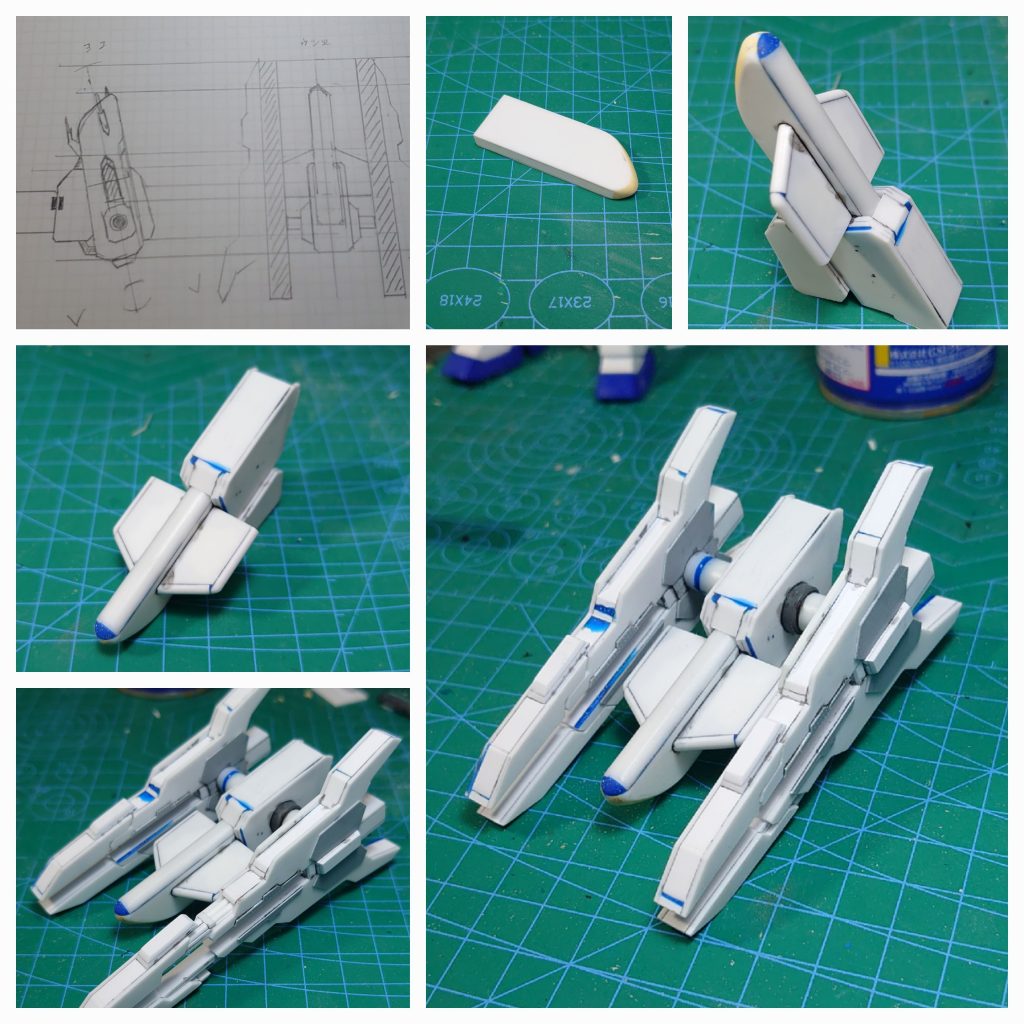 ビーム砲発射時の砲身スライドも再現