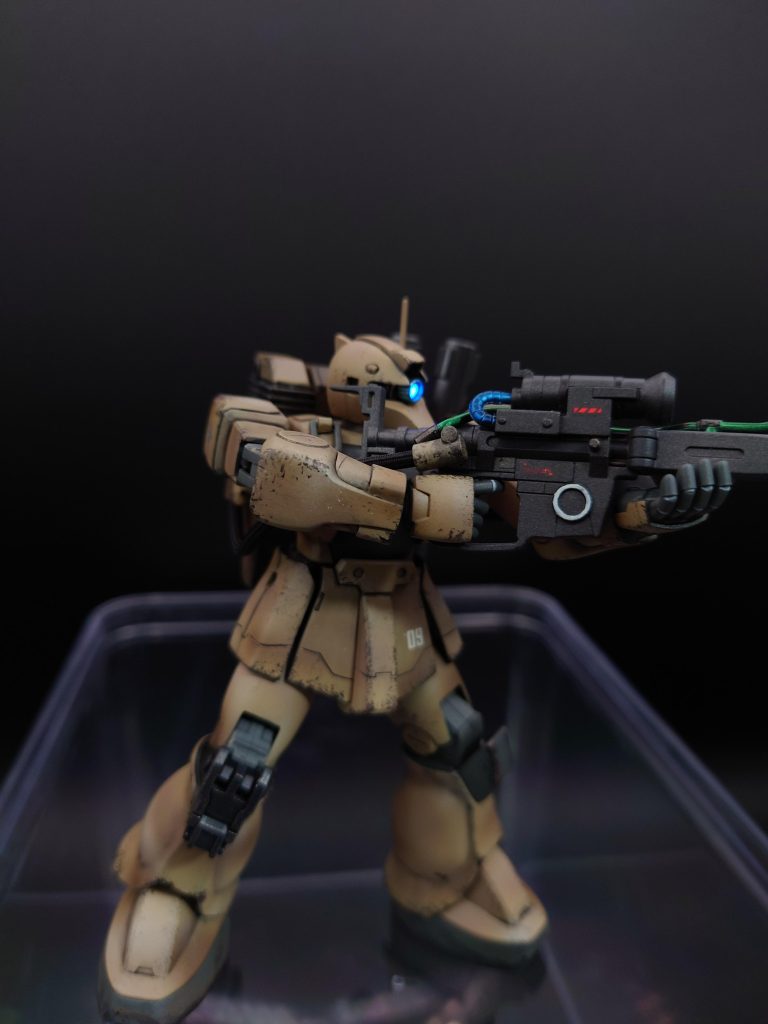 MS-05L  ZAKU Ⅰ　SNIPER TYPE–2枚目/制作者：chapee