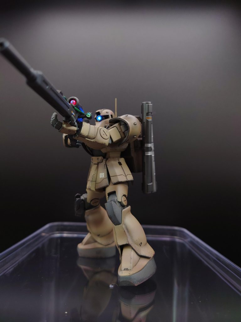 MS-05L  ZAKU Ⅰ　SNIPER TYPE–5枚目/制作者：chapee