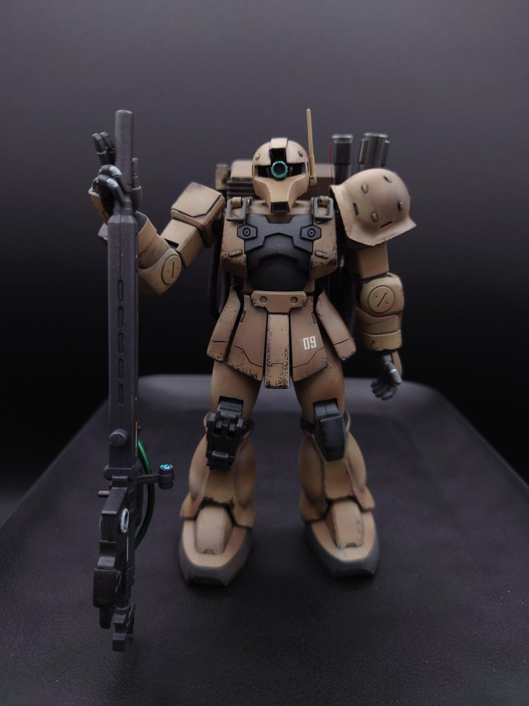 今後は、砂漠系のの機体を増やしてジオラマやりたい！閲覧ありがとうございました。