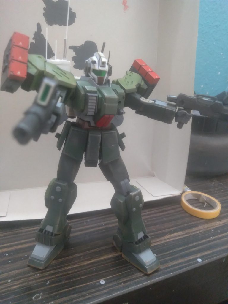 I used Tamiya acrylic paint for painting as well as Tamiya weathering master. I will apply decals later on