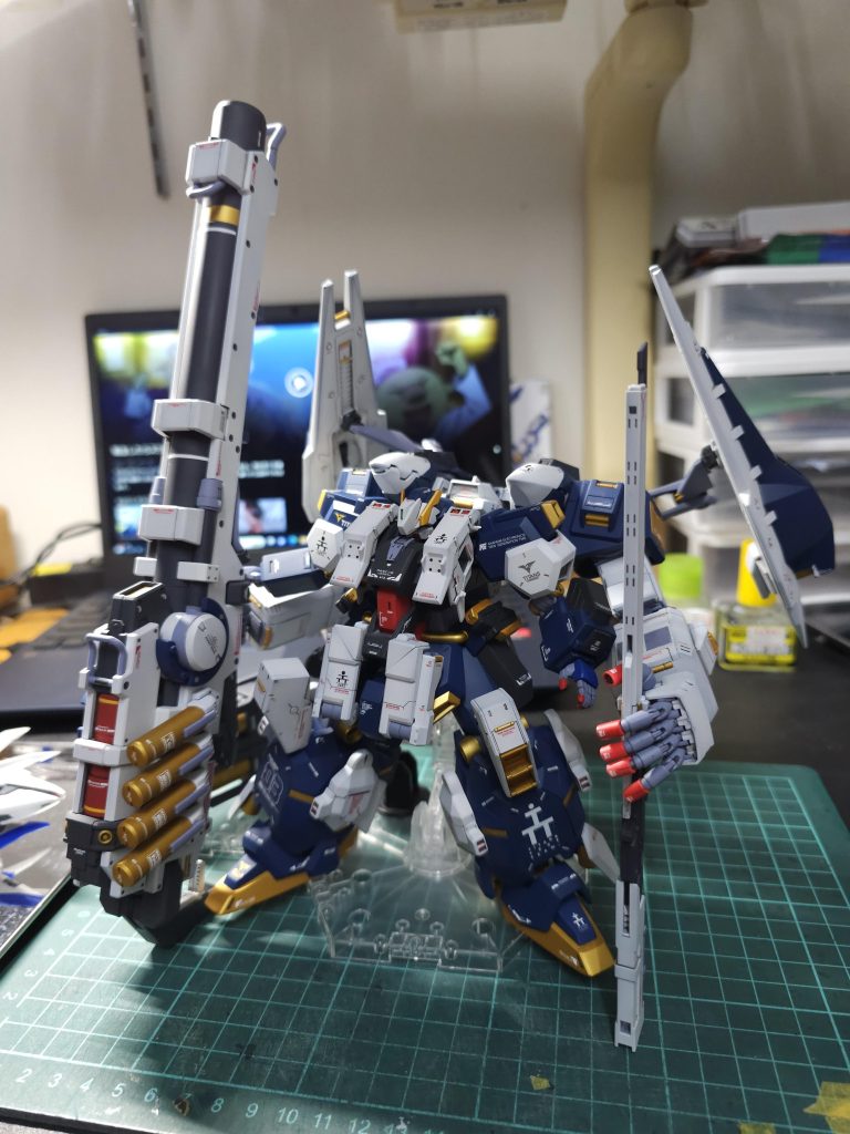 卓上写真しかしこのカラーリング、スパロボにしか見えなかった(;^ω^)笑