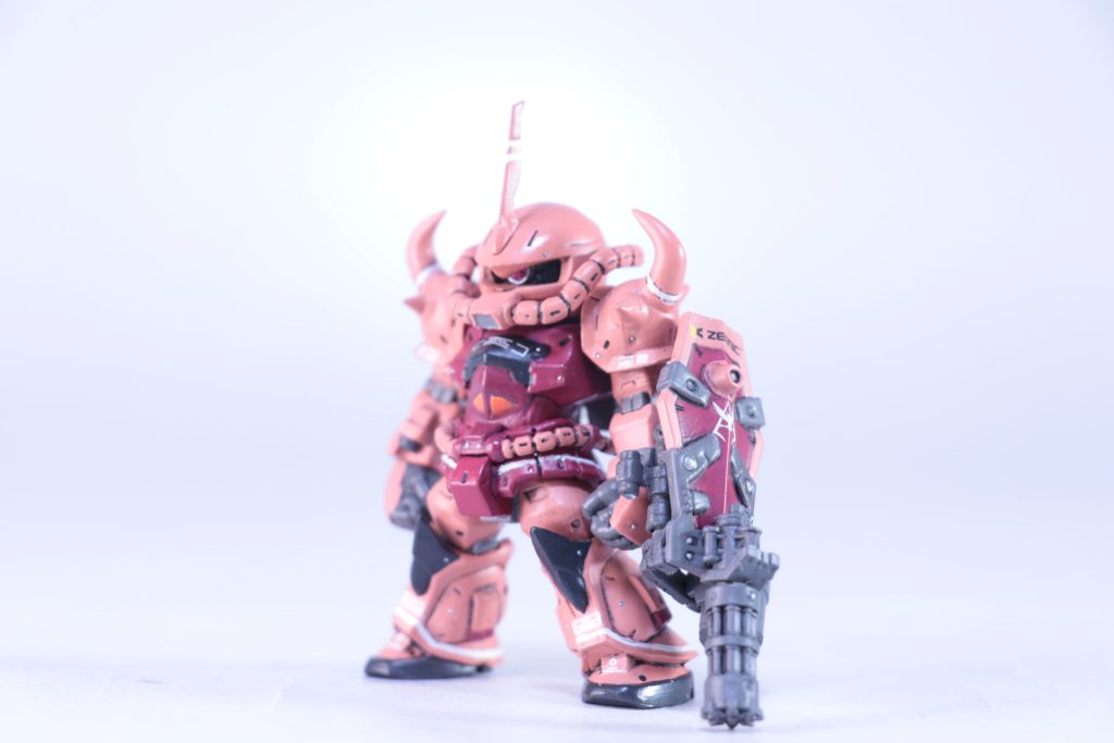 ありきたりなカラーリングだと思っていましたが、リペイントしてみればやっぱりかっこいい