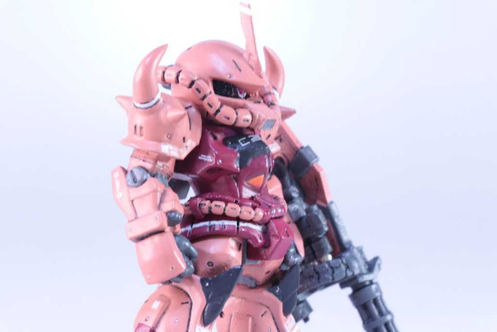 ところどころハンダボールを付けてみました。0.45mmなのでコンバージの世界感でも良いディテールアップになります