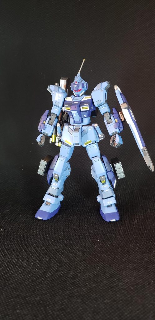 設定から離れ過ぎない様に各部を塗り分け