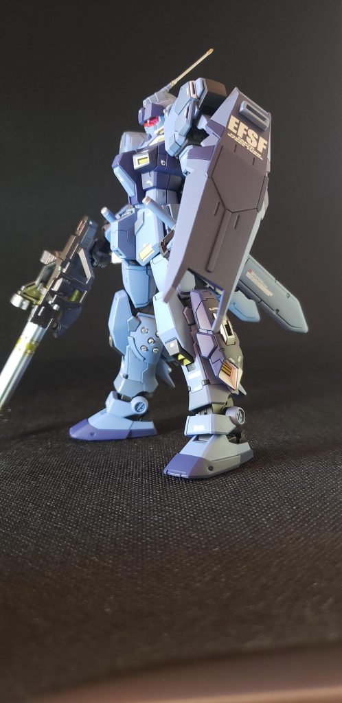 本体色は風蒼とエアクラフトグレーを混ぜて調色。イメージ通りの色になりました。