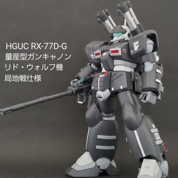 HGUC 量産型ガンキャノン局地戦仕様(リド・ウォルフ機)