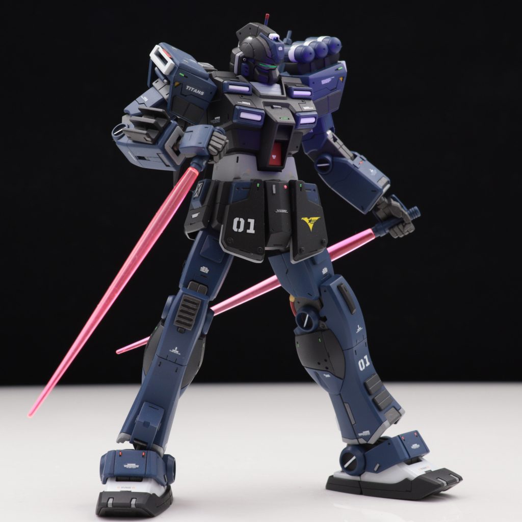 ビームサーベルは長・短と準備してみました。逆手二刀流はカッコいいですね。最後まで閲覧いただきありがとうございました!!!!