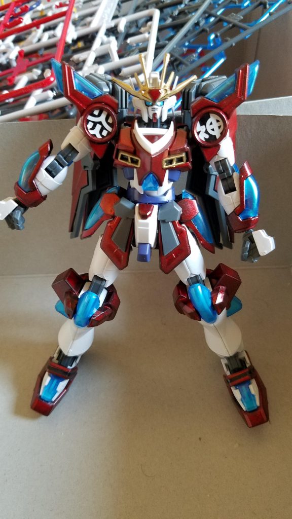 神バーニングガンダム–2枚目/制作者：@maakonamakemon