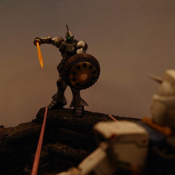 YMS-15 GYAN  テキサスの攻防