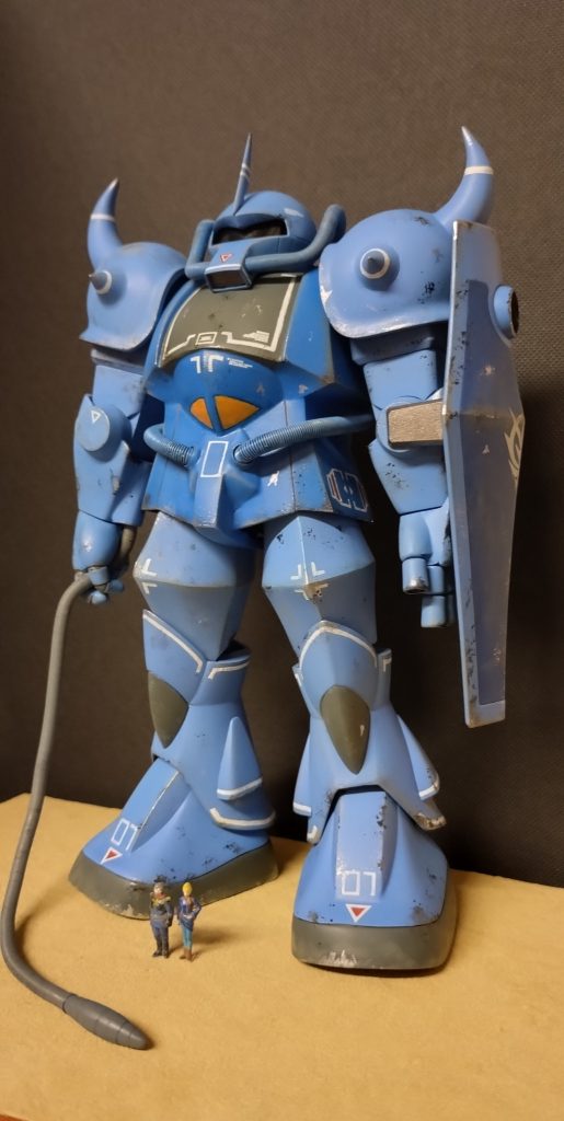 旧キット1/100グフ–2枚目/制作者:kazu828