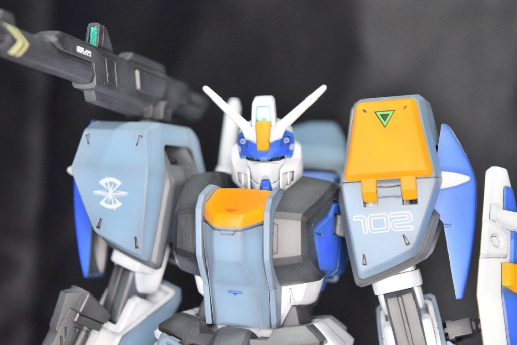 【GAT-X102 デュエルガンダムアサルトシュラウド(旧キット)】–2枚目/制作者:@SIRIUSdanna