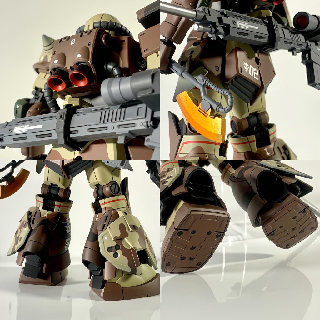 ms-06gd 高機動型ザク地上用(ウォルド機)–7枚目/制作者：shotaro