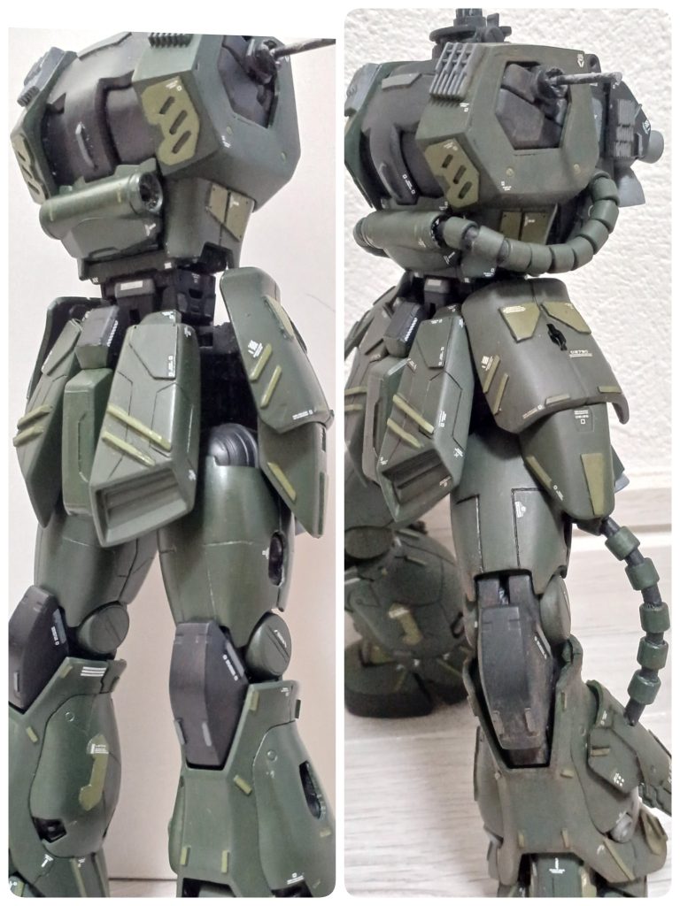 ウェザリング～艶消してフィニッシュ。最後までご覧いただきありがとうございました。