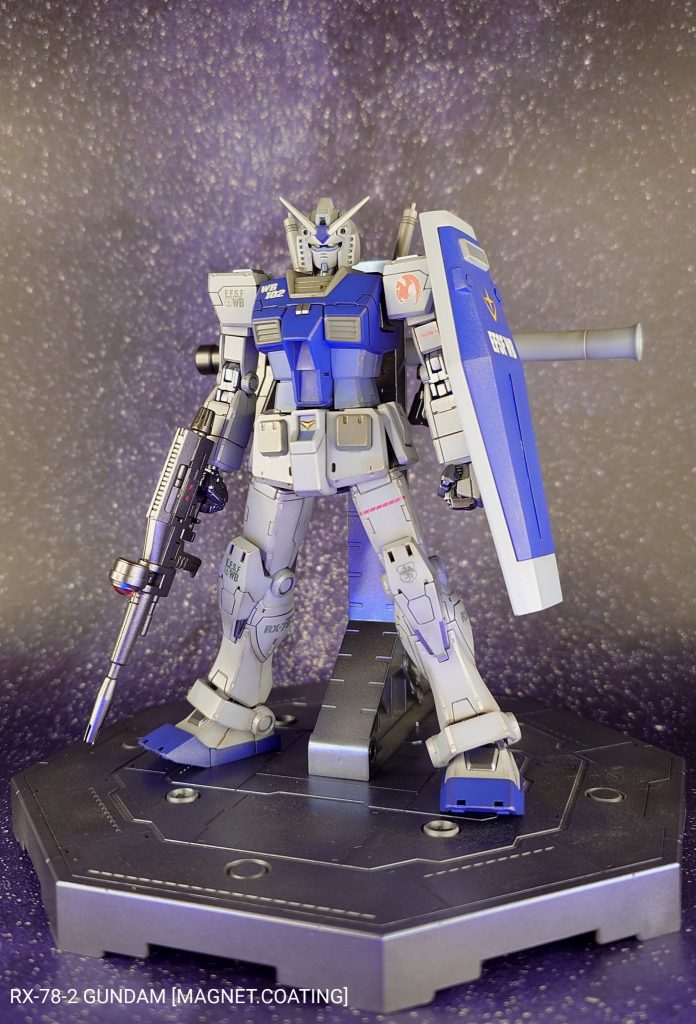 正面。シールド装備