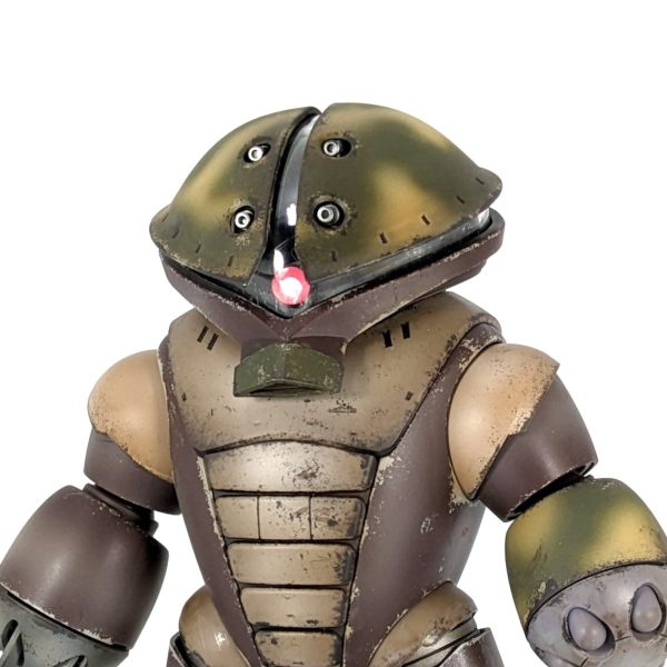 HGUCアッガイ　アクセント迷彩