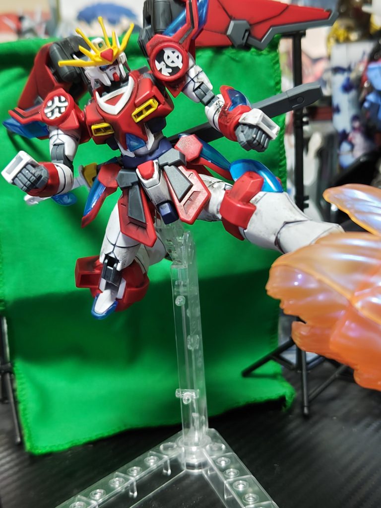 神バーニングガンダム–5枚目/制作者：じんくー