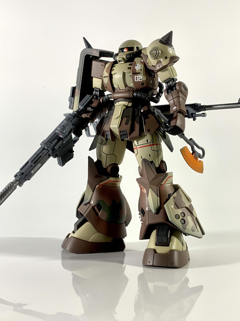 ms-06gd 高機動型ザク地上用(ウォルド機)–3枚目/制作者：shotaro