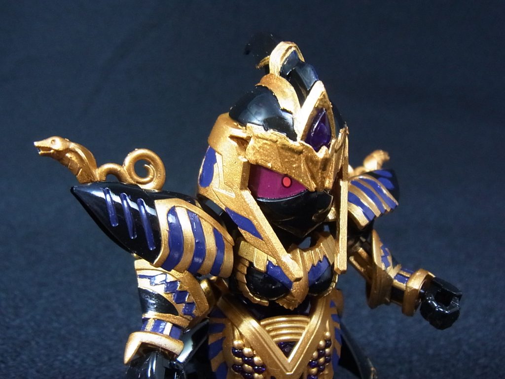 シリーズ全機筆塗り全塗装 15機目★SDW クレオパトラキュベレイ ダークマスクVer.–3枚目/制作者：@gothloli_lyra