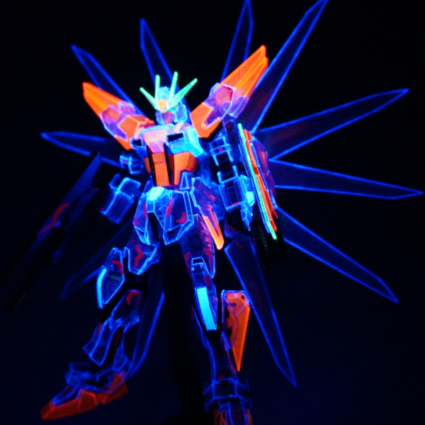 HGビルドストライクギャラクシーコスモス [プラフスキーパーティクルクリア]