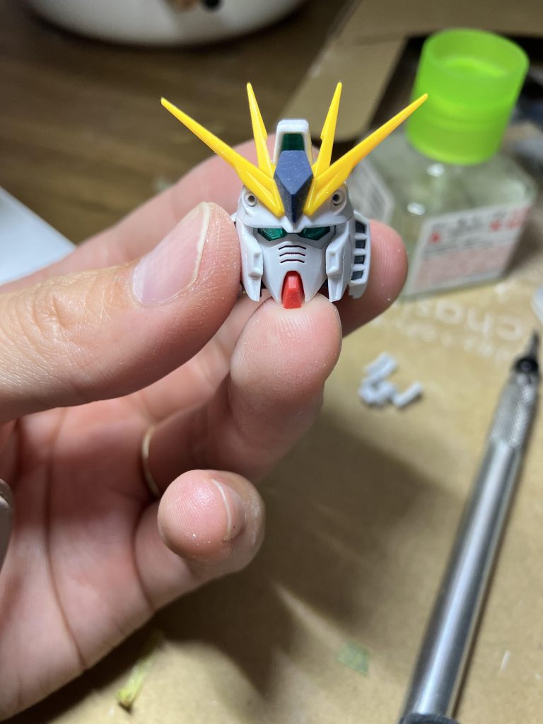 ちょっとだけいじった後