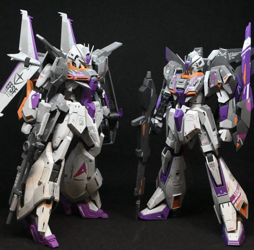 以前作ったリンドヴルムとツーショットで。この並びがやりたくて制作しました✨