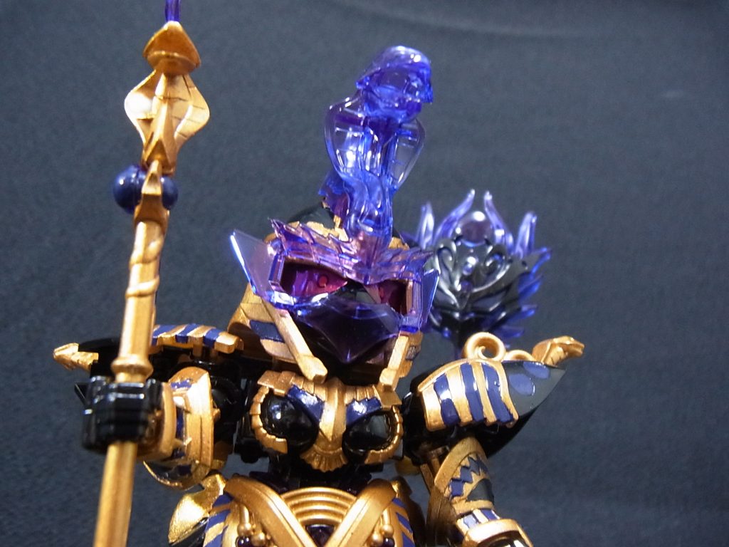 シリーズ全機筆塗り全塗装 15機目★SDW クレオパトラキュベレイ ダークマスクVer.–4枚目/制作者：@gothloli_lyra