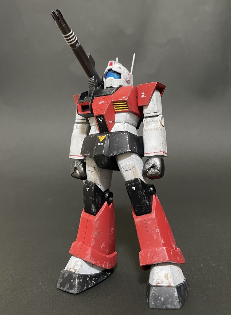 改造箇所はストーリーにまとめましたので割愛完成後、チッピング・マッド・ステイン等ウェザリングを行いました。