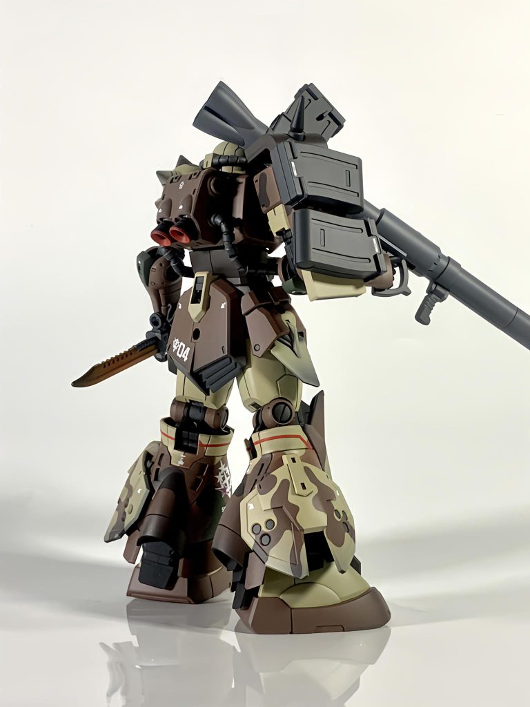 ms-06gd 高機動型ザク地上用(セルマ機)–4枚目/制作者：shotaro