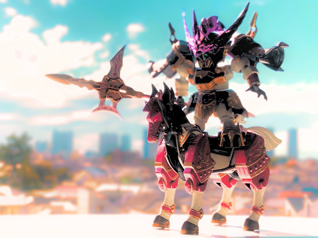 赤兎馬（セキトバ）＆呂布トールギス–5枚目/制作者：ザビロニア帝国