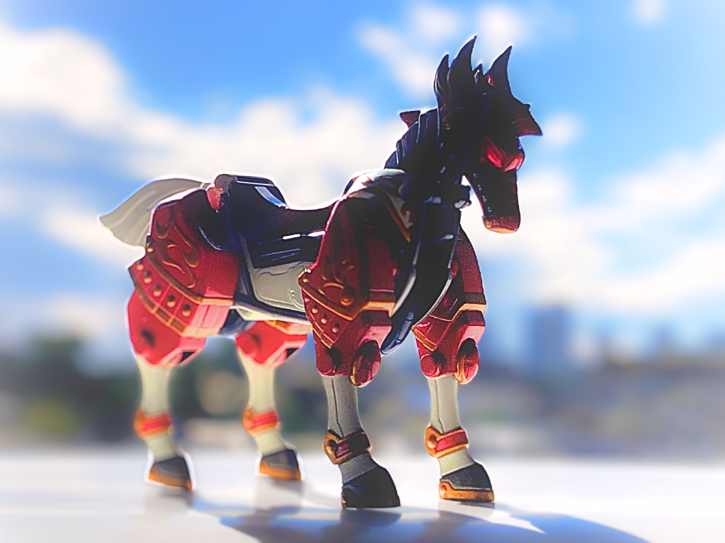 赤兎馬（セキトバ）＆呂布トールギス–4枚目/制作者：ザビロニア帝国