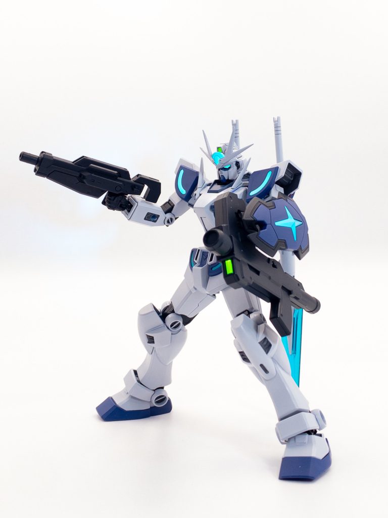 太陽炉搭載に合わせて武装もGN系のものを選択。