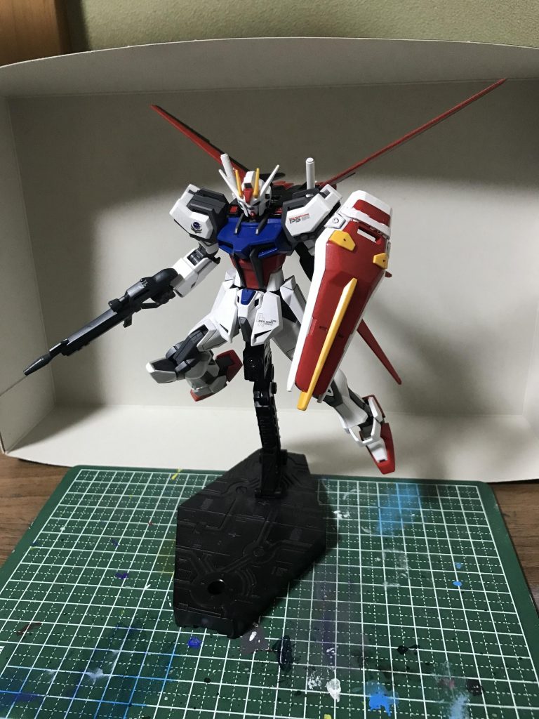 エールストライカービームライフル装備