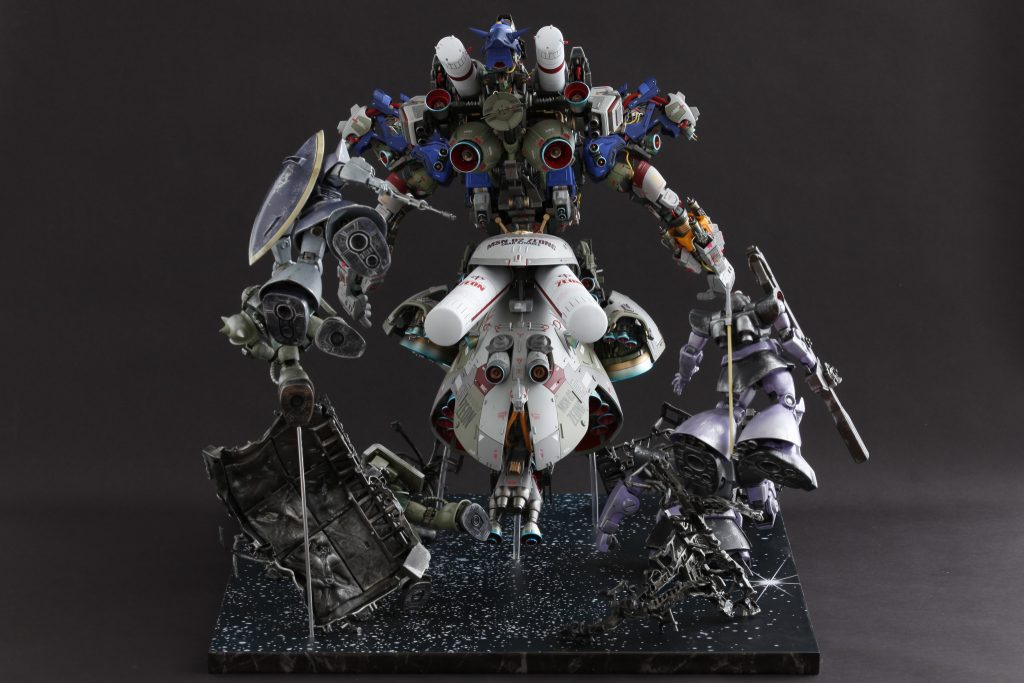 MSN-02 ZEONG 『脚がないぞ?新型か?あれで正解なのか?』–8枚目/制作者:しんきち