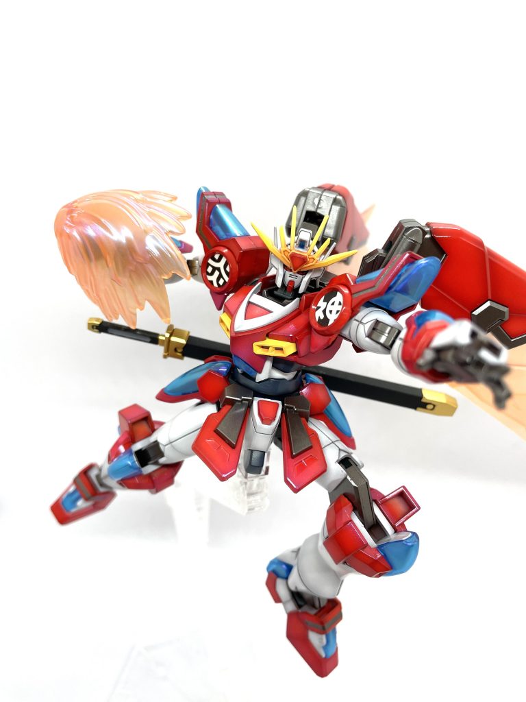 エフェクトとかハンドパーツも沢山付いて作ってヨシ、動かしてもヨシの満足キットでした。