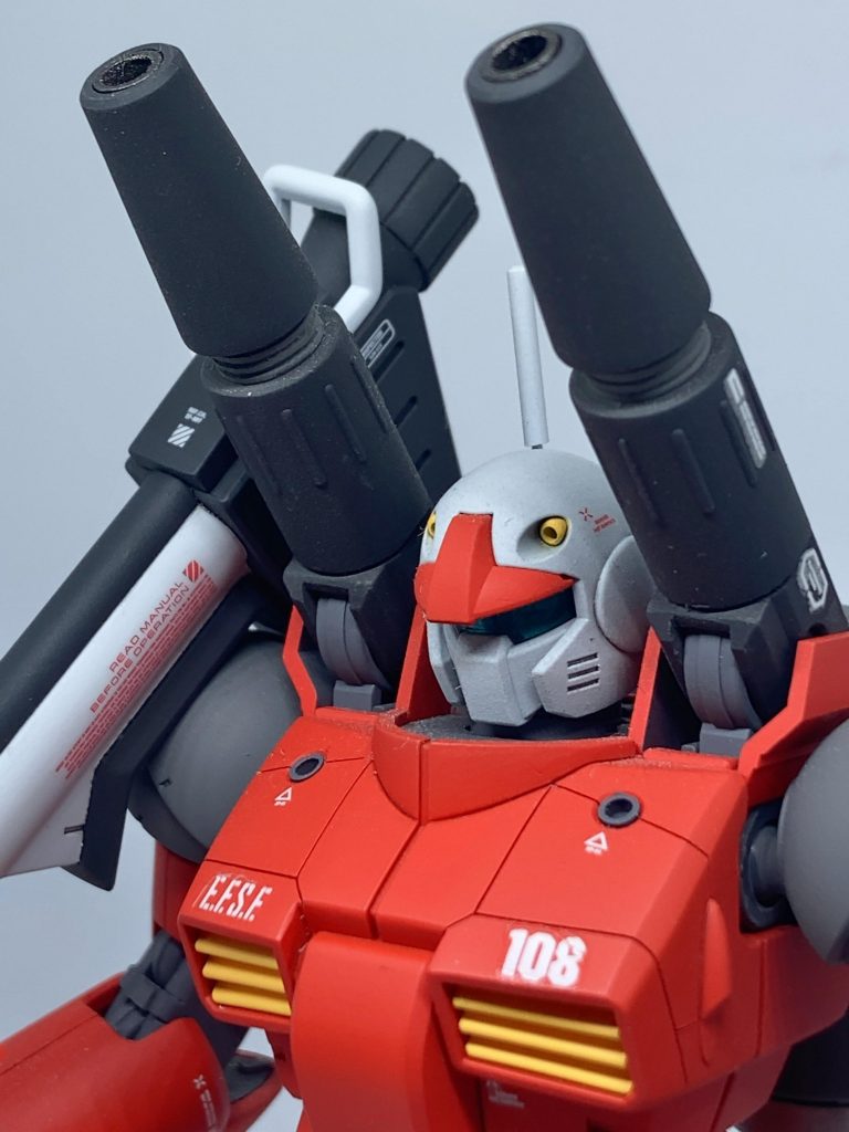 こうして見ると、ガンキャノンって結構なイケメンです。