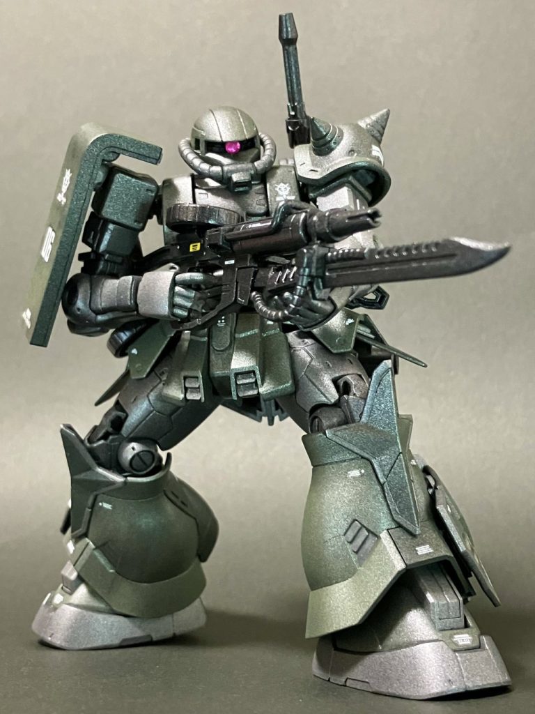 ザクⅡ（森林戦部隊）–2枚目/制作者：PIYOSUKE