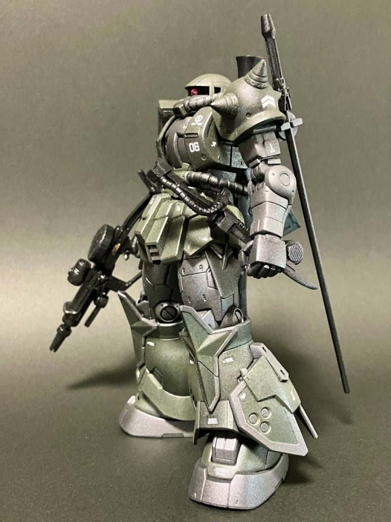 ザクⅡ（森林戦部隊）–4枚目/制作者：PIYOSUKE