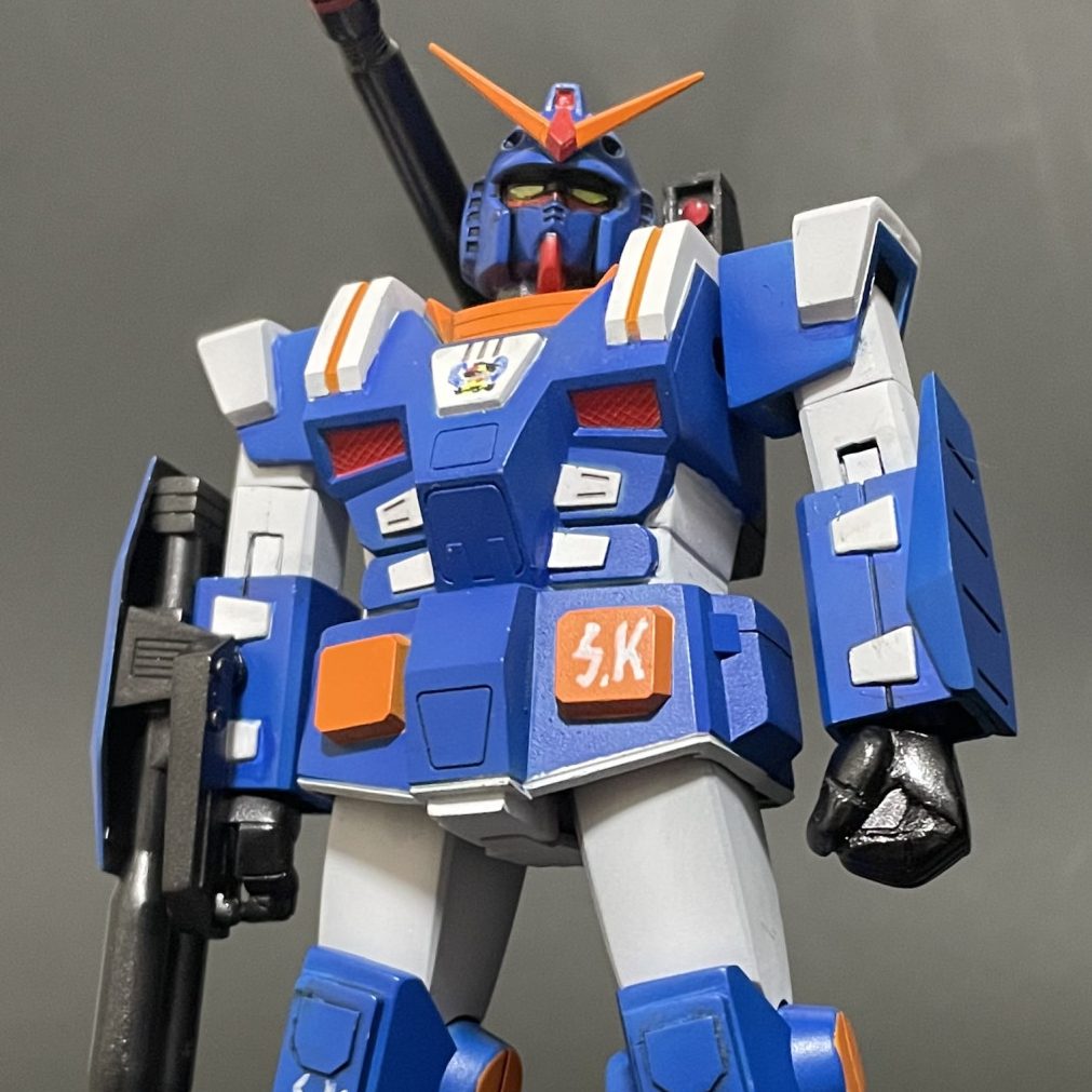 旧キットフルアーマーガンダム狂四郎ver｜awaさんのガンプラ作品｜GUNSTA（ガンスタ）