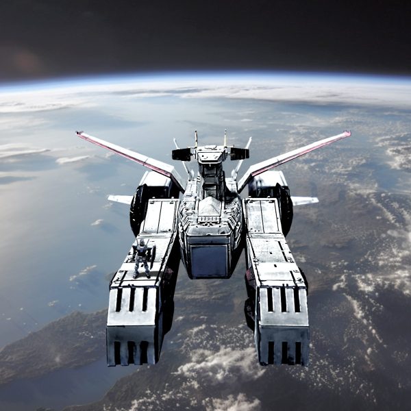 ホワイトベース 大気圏突入前