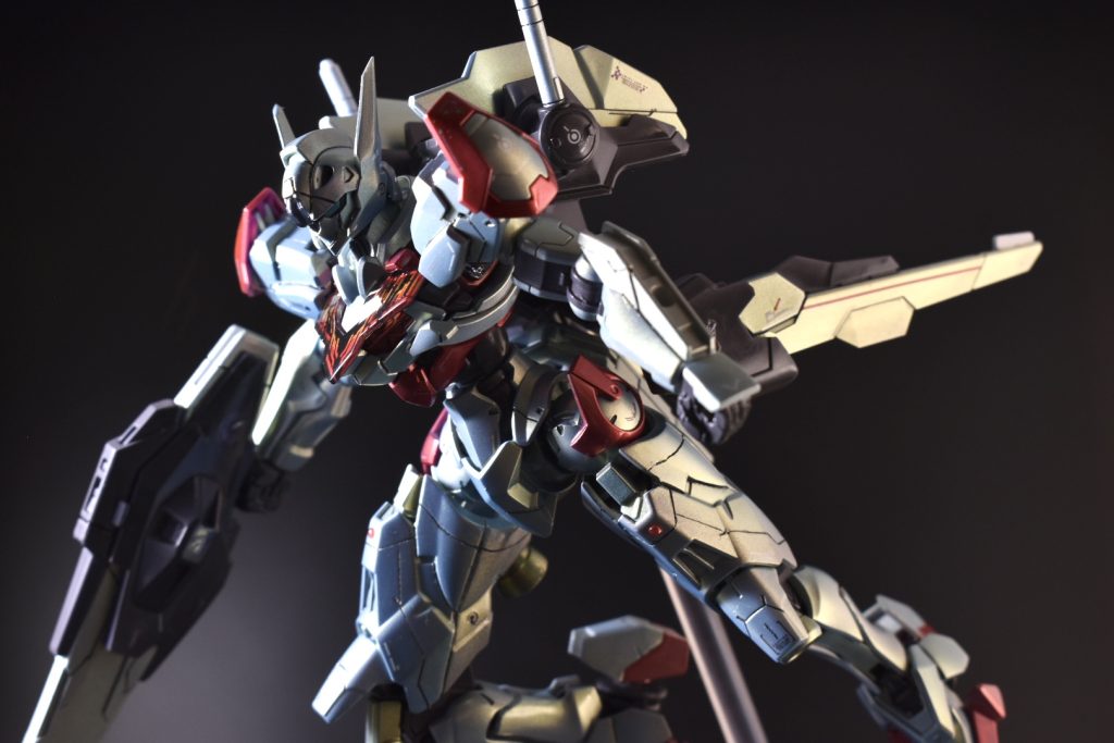 塗装の色に迷ってしまい制作意欲が無くなってしまったので、ガイアカラーのターコイズブルーイエローとメカサフヘビーで終わりにしてしまいました💦