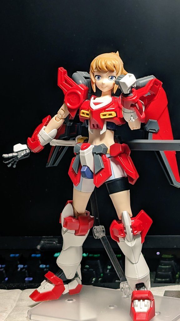 塗装・表面処理前の仮組状態です。