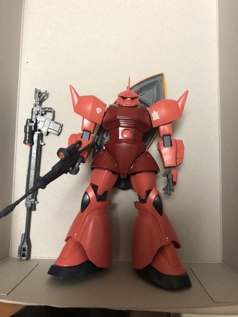 トップコート処理前。長距離ライフルも装備させたかったのですがうまく保てませんでした。またの機会に。